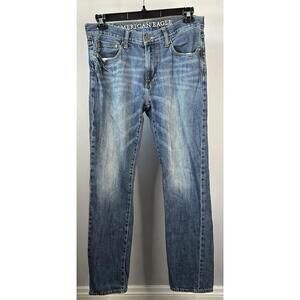 Y2K American Eagle Slim Straight Jeans Men’s Size 32x33